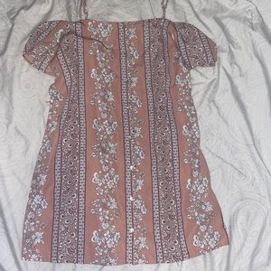 Silky casual summer dress